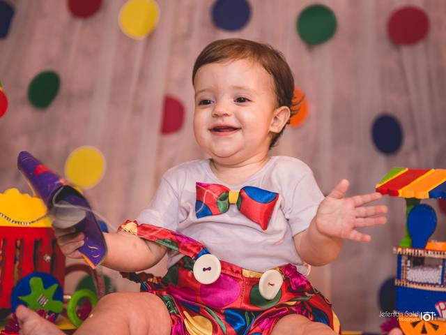 Aniversário Infantil de Joaquim (meu sobrinho e afilhadinho) O 1 aninho