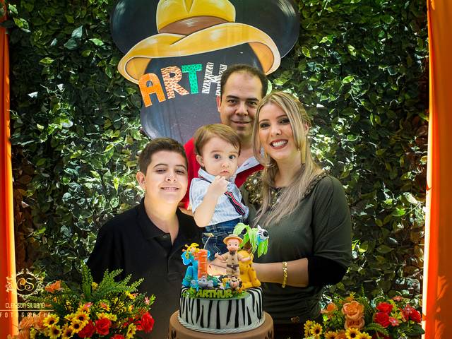 Família & Aniversários de Aniversário 1 Ano Arthur
