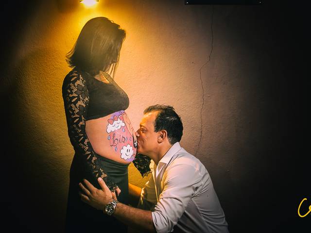 Gestantes de Chá de bebê Dayane e Gustavo