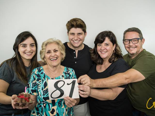 Família & Aniversários de Ensaio de Família, Márcio Strama e família