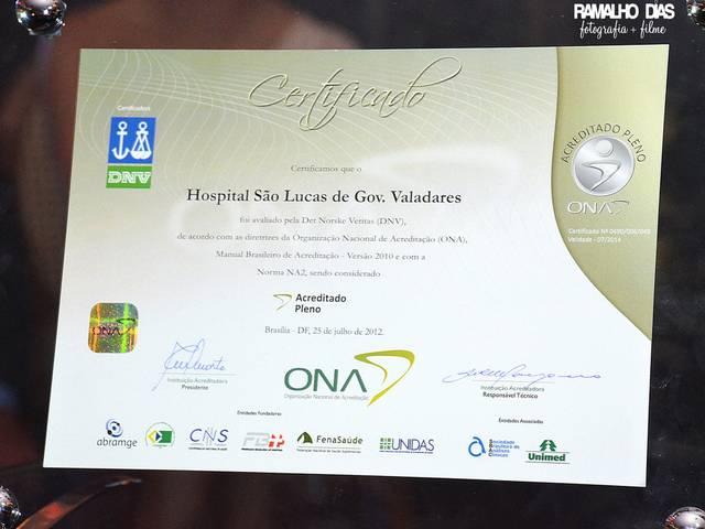 Empresarial de Certificado Hospital São Lucas