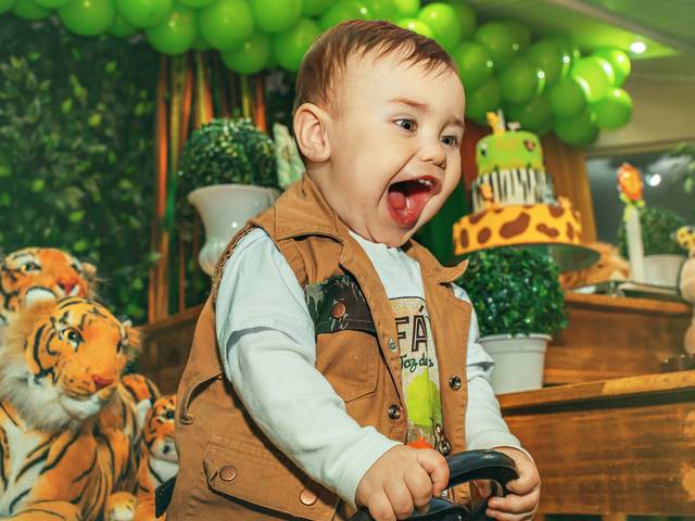 Aniversário Infantil de Primeiro ano do Bernardo