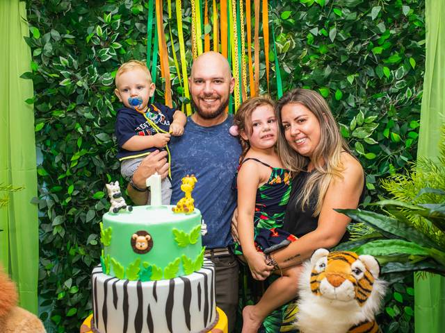 Aniversário Infantil de Primeiro ano do Davi