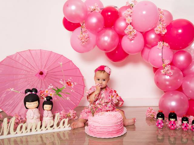 Smash the Cake de Manuela 1 aninho