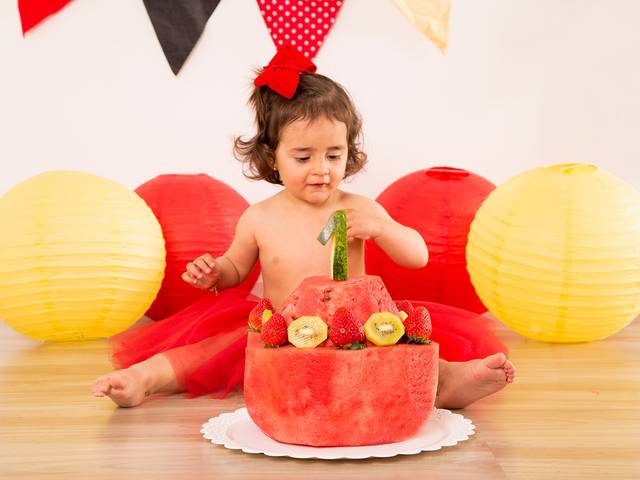 Smash the Cake de Manu 1 aninho