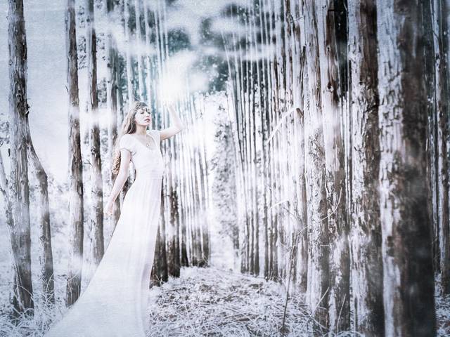Fairy Photography de Cailleach, a Rainha do Inverno