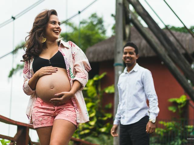 Ensaio Gestante de Alex & Fran