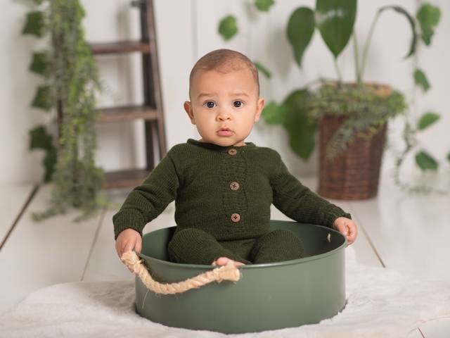 Acompanhamento mensal do bebê de Cândido