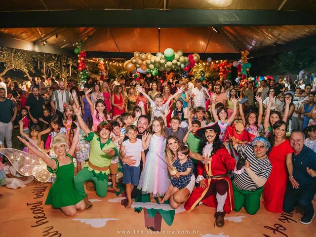 Festa Infantil de Neverland da Lolô, Laura , Pedro e Paulo