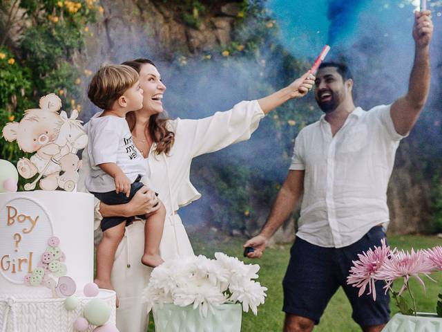 Chá de Bebê   de Chá Revelação | Vanessa + Victor