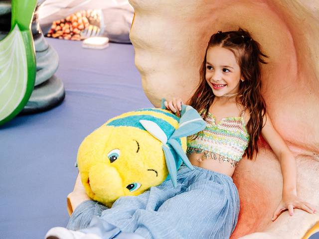 Festa Infantil de 5 anos da Bia | Pequena Sereia