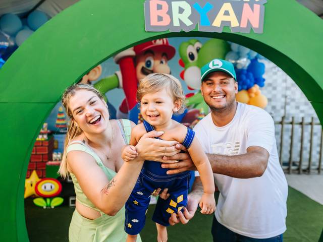 Festa Infantil de 1 aninho do Bryan | Super Mario Bros