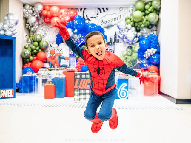 Festa Infantil de 6 anos do Lucas | Super Herois!