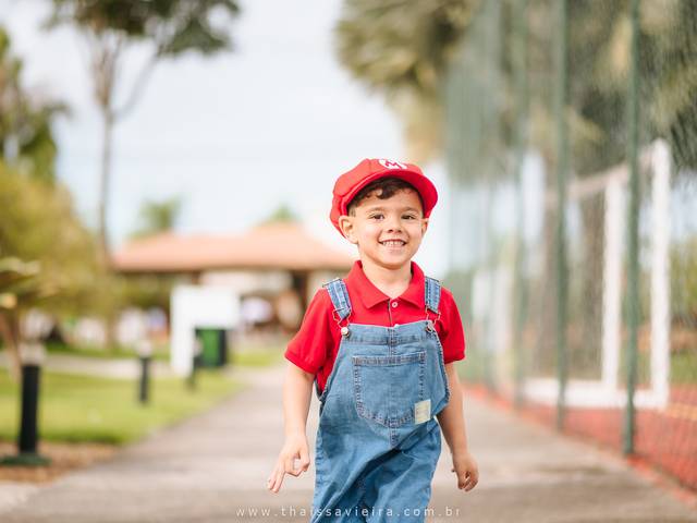 Festa Infantil de Bernardo faz 4 | Super Mario
