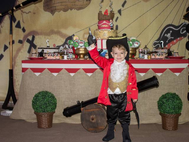 Festa Infantil de • Samuel  4 anos | Piratas •