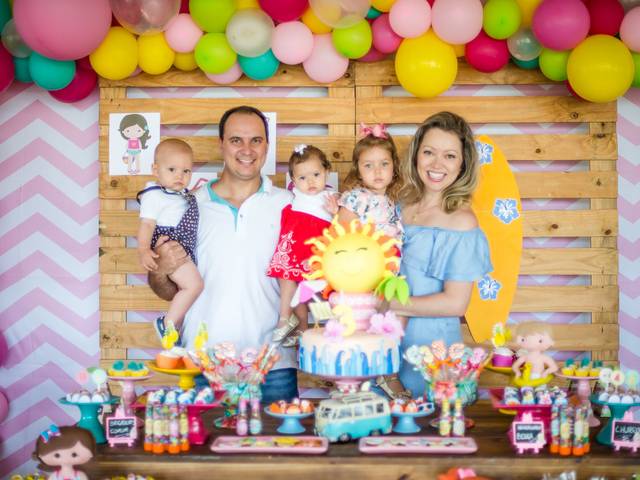 Festa Infantil de • Praia da Carolina | 3 anos •