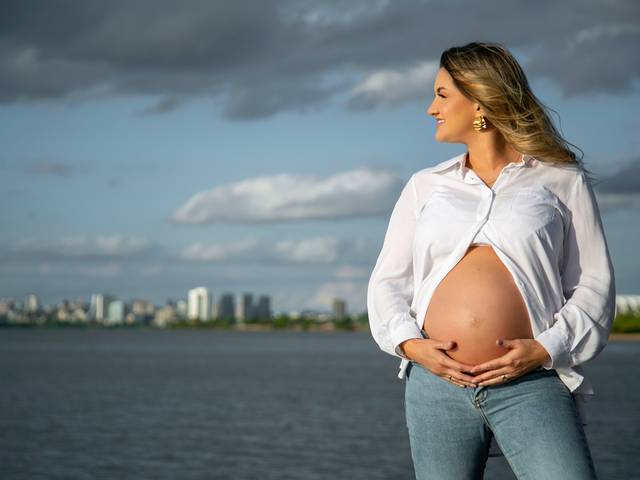 Gestante de Book de Gestante - Bruna Ducati | Porto Alegre, RS