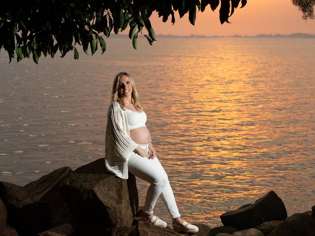 Gestante de Book de Gestante - Gabrielle Garcia da Silveira | Porto Alegre, RS