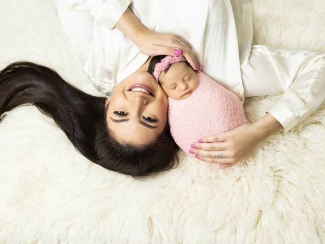 Newborn de Eva, 14 dias