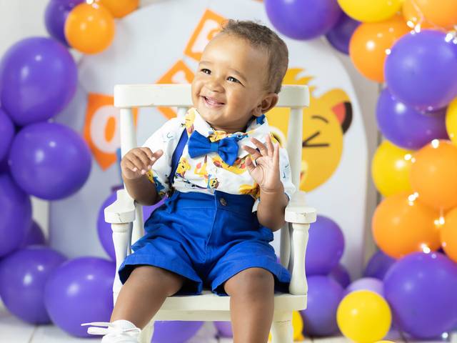 Smash the cake de Benício, 1 aninho