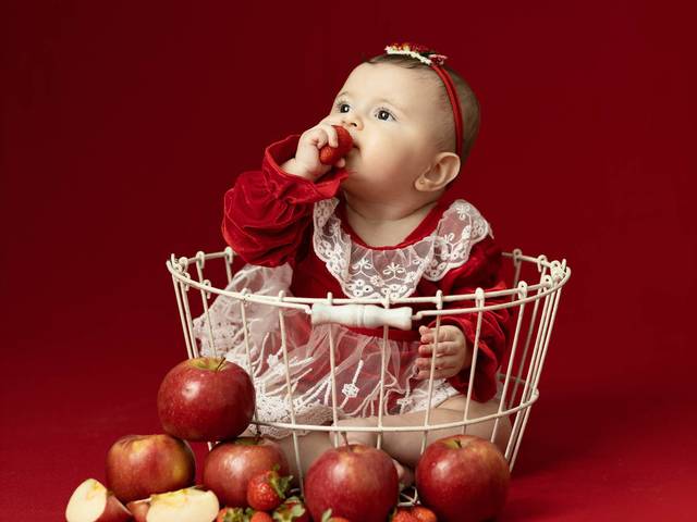 Acompanhamento de Aurora, 6 meses