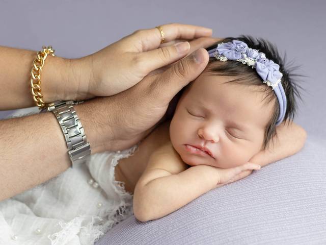 Newborn de Estela, 17 dias