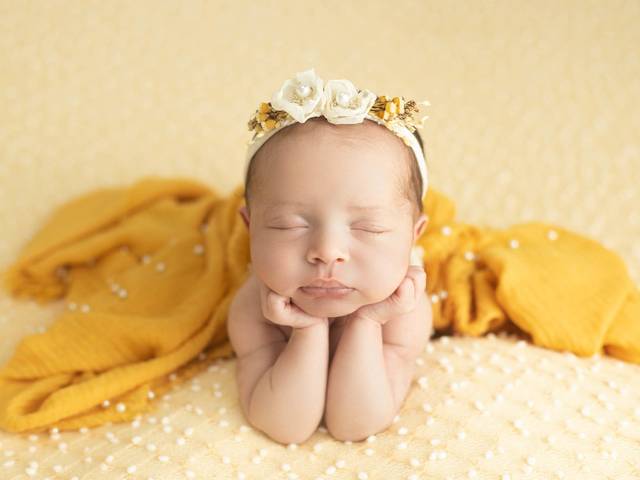 Newborn de Giovanna, 15 dias