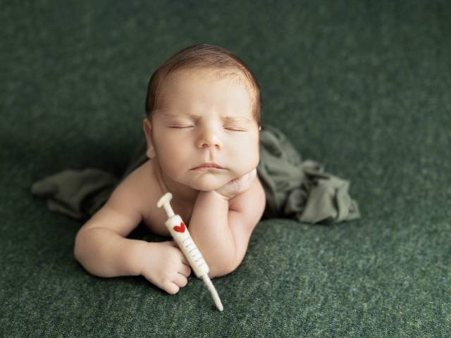 Newborn de Pedro, 18 dias