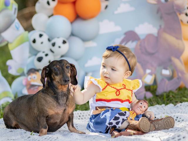 Newborn de Lia, 1 aninho