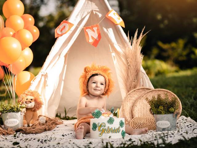 Smash the cake de Gabriel, 1 aninho