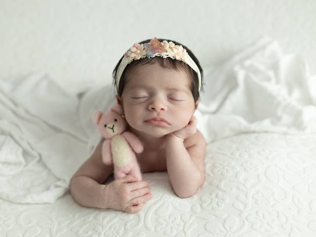 Newborn de Maria Lívia, 11 dias