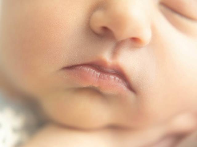 Newborn de Olívia, 8 dias