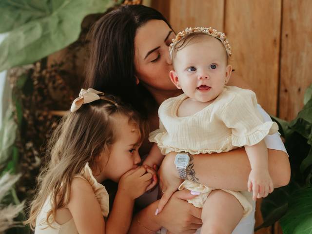 Família de Saria, Heloisa & Valentina 