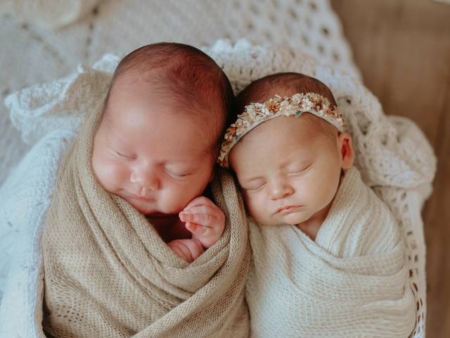 Newborn de Otávio Henrique e   Maria Clara 