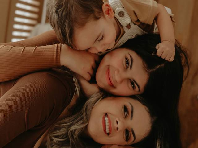 Família de Laços de amor - Aline, Bel e Nicolas 