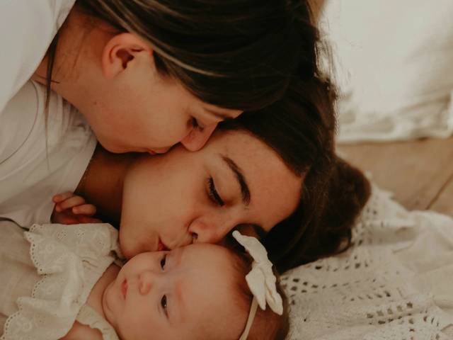 Família de Laços de amor- Regi, Gabi e Amanda