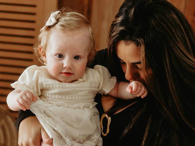 Família de Helena e mama