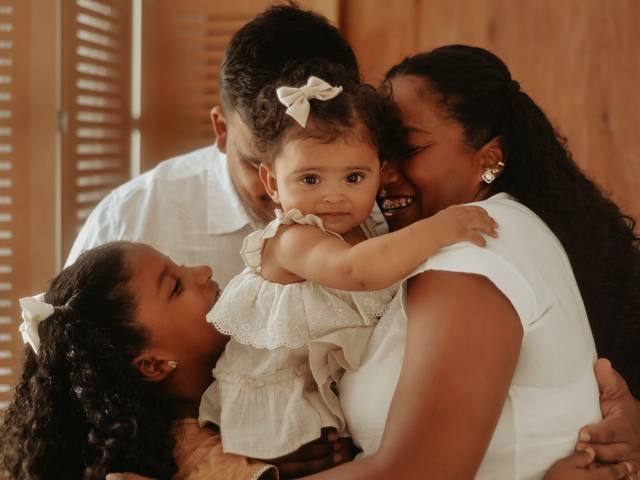 Família de Maria Clara e família