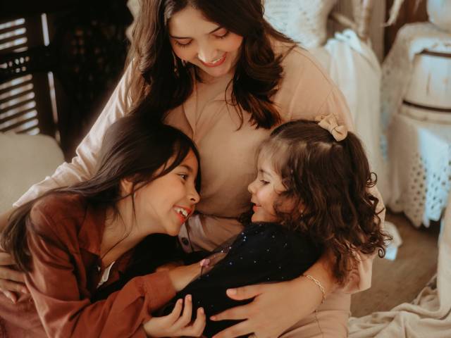 Família de Mamãe e Jú e Helô