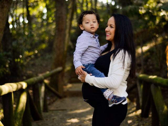 Gestante de A espera do Heitor