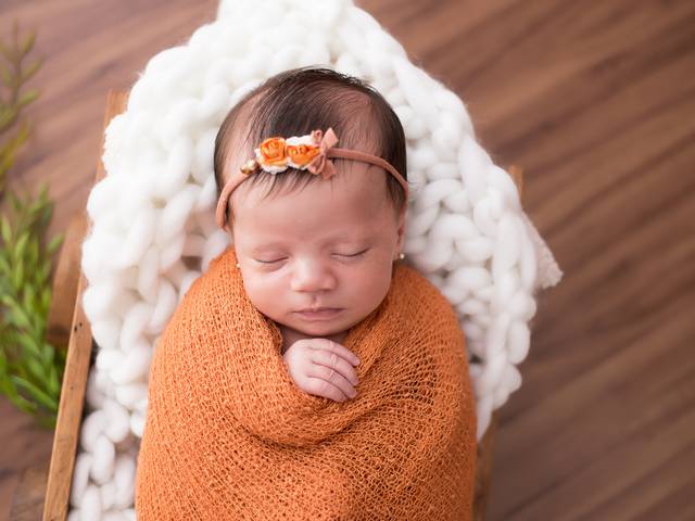 Newborn de Eloá 18 dias 