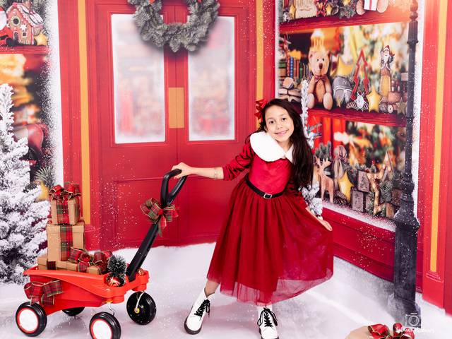 Acompanhamento do bebê e Kids de Encanto de Natal 