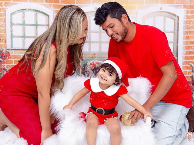 Ensaio de datas comemorativas de O encanto do ensaio de natal da Maju :)