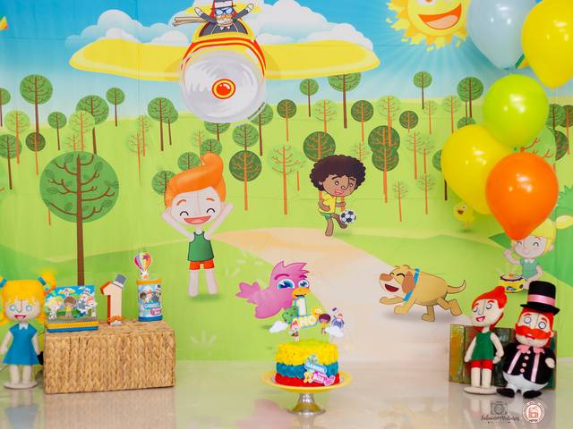 Smash the cake ou fruit de A festa do Gabriel :)