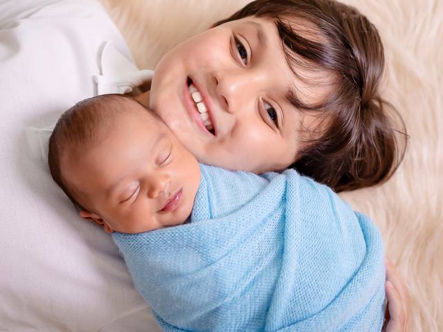 Newborn de Meu sorriso é melhor com você