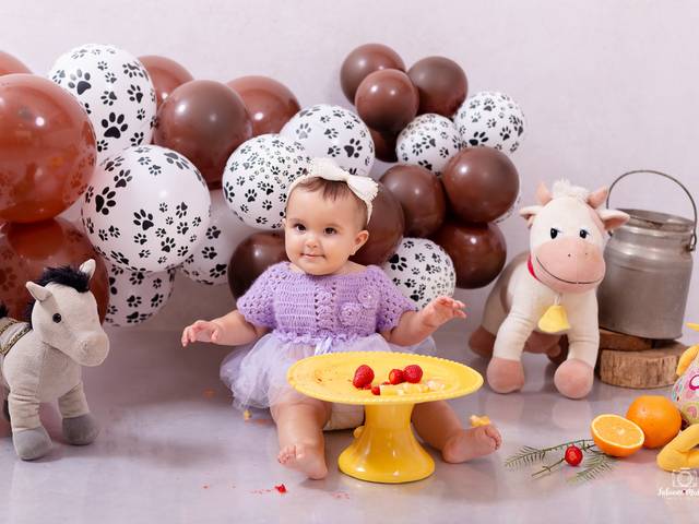 Acompanhamento do bebê e Kids de Fazendeira