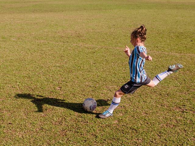 Ensaio de Futebol da Isabela