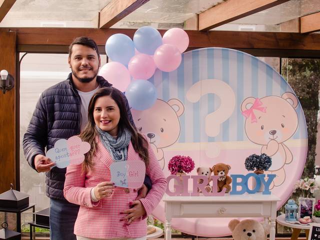 Chá Revelação de Luíza ou Leonardo?