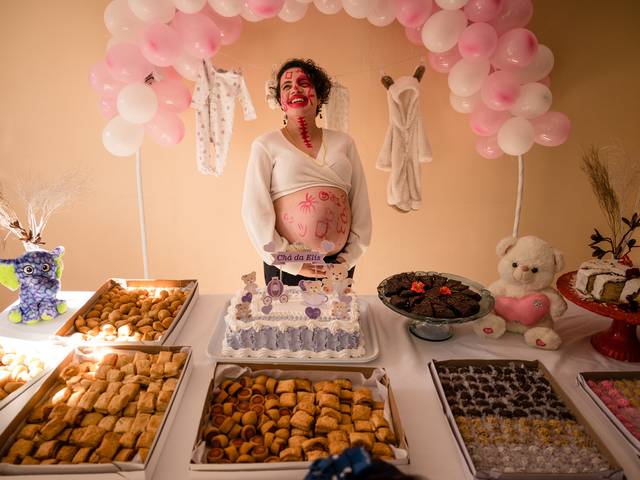 Chá de Fraldas de Chá de Fralda da Elis