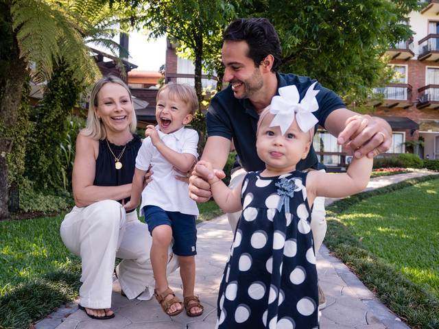Família de Andrea + Antônio = Henrique e Antonella